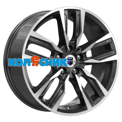 Диск K&K 8x18/5x120 ET42 D72,6 Борэй (КС901) Алмаз черный [WHS511190]