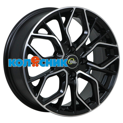 Диск CrossStreet 7,5x18/5x114,3 ET35 D60,1 CR-19 BKF [WHS512520]