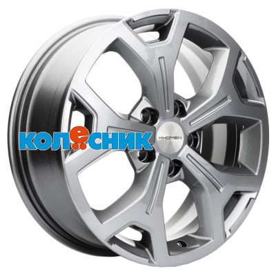 Диск Khomen Wheels 6,5x17/5x120 ET60 D65,1 KHW1710(2) (VW Multivan) Gray [WHS526696]