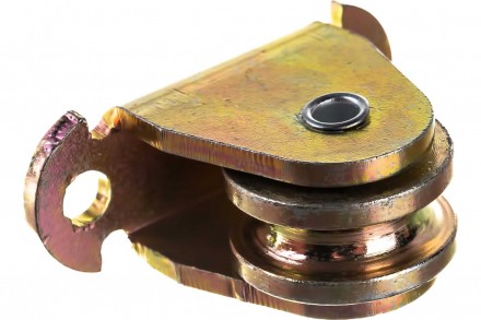 Роликовое колесо для гаражных ворот, 25мм, анодированное [20010-01-U]