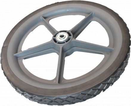 Колесо полиуретановое со спицами, 400мм(12мм), (16х1,75)
