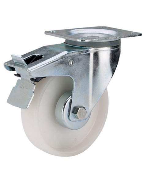 Колёсная опора ALEX TW-3302-MMB-160-F18 с тормозом
