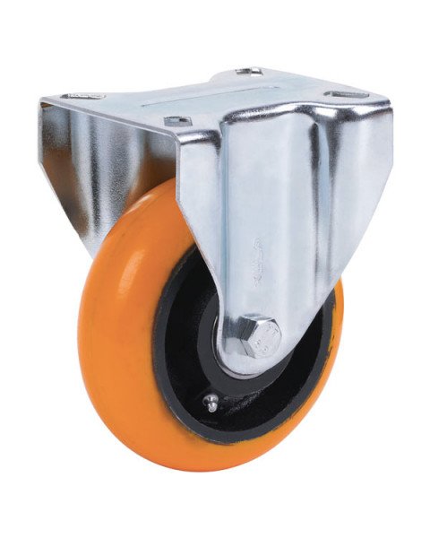 Колёсная опора ALEX A-3207-D2OR-200 неповоротная