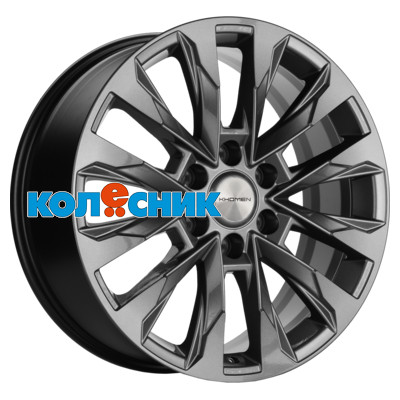 Диск Khomen Wheels 8x20/6x139,7 ET38 D67,1 KHW2010 (Pajero IV) Gray [WHS523118]