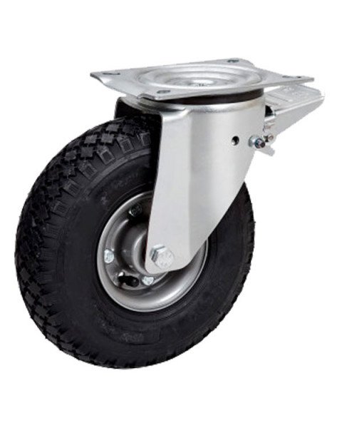 Колёсная опора ALEX A-3302-SHS6-260-F04 с тормозом