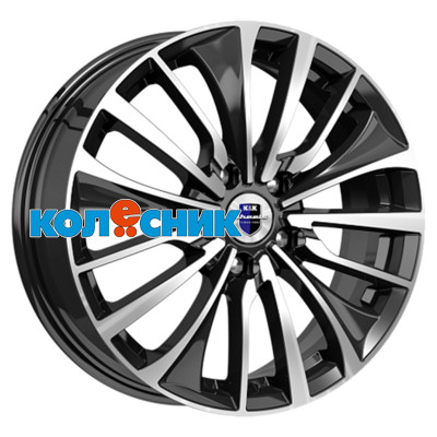 K&K 6,5x17/5x108 ET50 D63,35 Flanker (КС1097) Алмаз черный