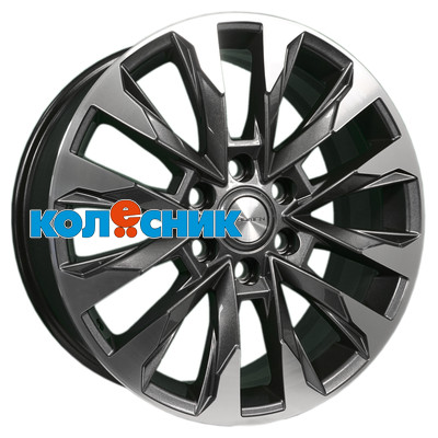 Диск Khomen Wheels 8x20/6x139,7 ET60 D95,10 KHW2010 (LC 300) Gray-FP [WHS503952]