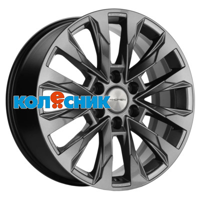 Диск Khomen Wheels 8x20/6x139,7 ET60 D95,10 KHW2010 (LC 300) Gray [WHS504133]