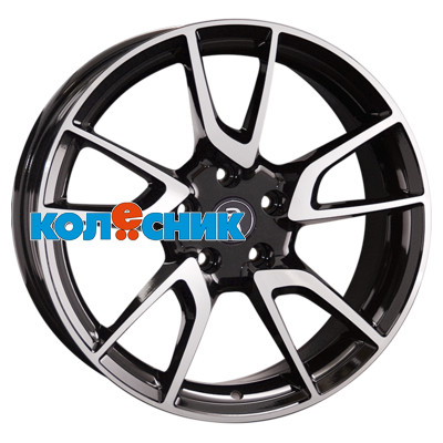 Диск Replay 8x18/5x112 ET30 D66,6 B309 BKF (конус, B640) [WHS505272]