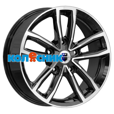 K&K 6,5x17/5x114,3 ET45 D66,1 Каланг (КС1086) Алмаз черный