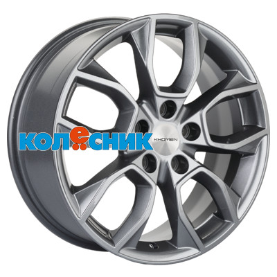 Khomen Wheels 7x17/5x110 ET46 D63,3 KHW1713 (Changan CS35 Plus) Gray