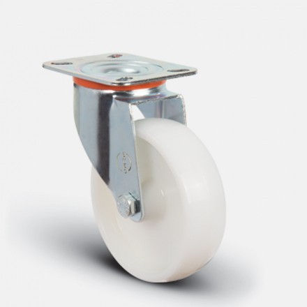 Колесо нейлоновое поворотное 200 мм ( EM01-ZKZ-200 ) EM01-ZKZ-200