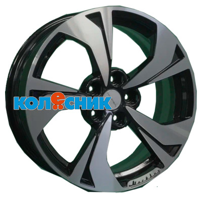Khomen Wheels 7x17/5x108 ET40 D54,1 KHW1724 (Jac/Москвич 3) Black-FP
