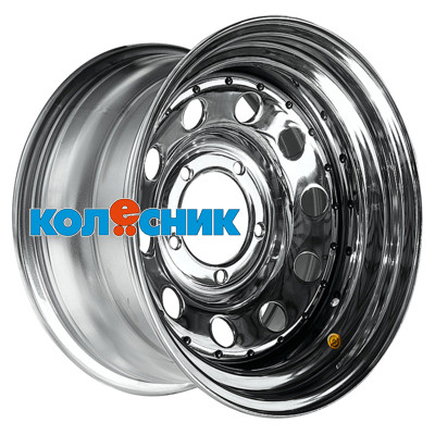 Диск Off-Road Wheels 8x16/5x139,7 ET-19 D110 УАЗ Хромированный