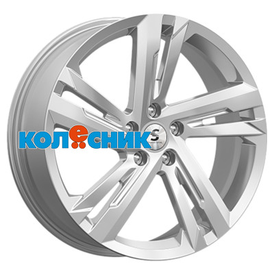 Диск Premium Series 7x19/5x114,3 ET40 D64,1 КР002 (Haval F7) Elite Silver