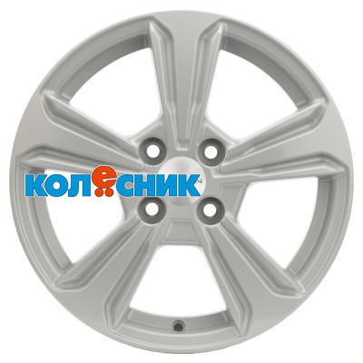 Диск Khomen Wheels 6x15/4x100 ET45 D56,6 KHW1502 (Nexia) F-Silver [WHS530862]