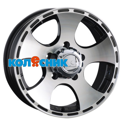 Диск LS 7x16/5x139,7 ET5 D108,5 795 BKF (конус, Колпак+лого) [WHS531083]