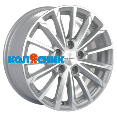 Диск Khomen Wheels 6,5x16/5x114,3 ET50 D66,1 KHW1611 (Renault/Nissan) F-Silver-FP [WHS498042]