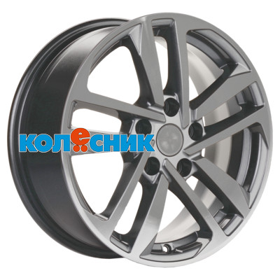 Khomen Wheels 6,5x16/5x114,3 ET41 D64,1 KHW1612 (Civic) Gray