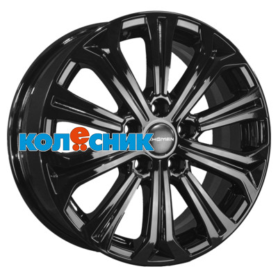 Khomen Wheels 6,5x16/5x108 ET45 D60,1 KHW1610 (Chery Tiggo 3/Tiggo 3 Pro) Black