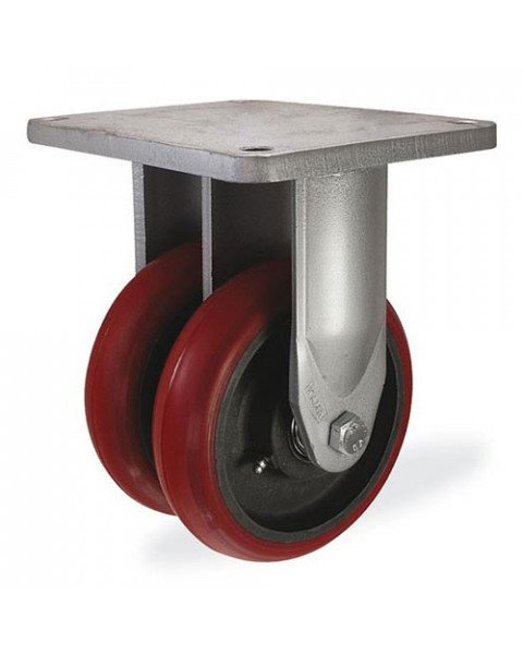 Колёсная опора KAMA 6707-K2OR-250 неповоротная