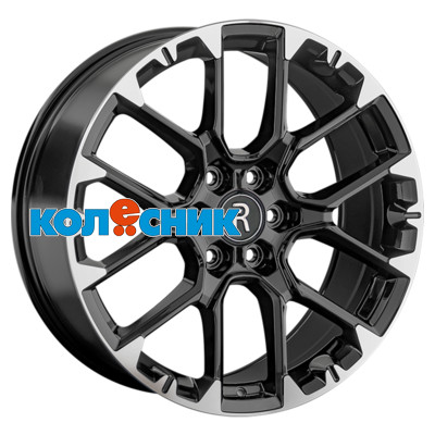 Диск Replay 9x22/6x139,7 ET28 D78,1 CL68 BKF (пш) [WHS526017]