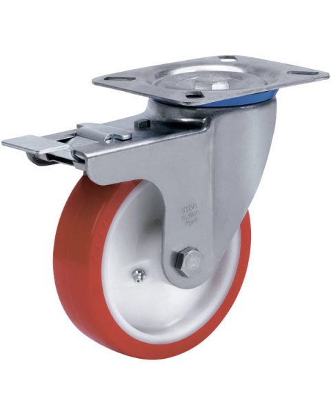 Колёсная опора ALEX A-S-3302-PUB-200-F18 с тормозом