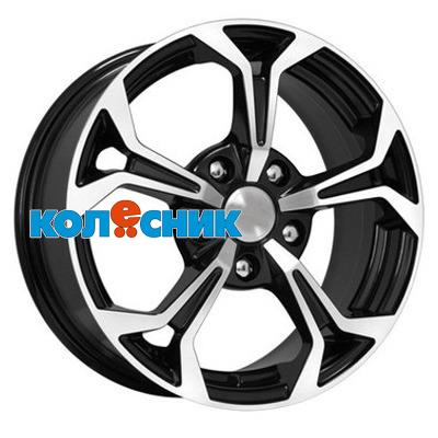 Диск iFree 6,5x15/5x114,3 ET43 D67,1 Эрнесто (КС484) Блэк Джек [WHS069092]