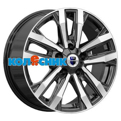 Диск K&K 8x18/5x150 ET56 D110,1 Мичиган (КС1107) Алмаз черный [WHS526801]