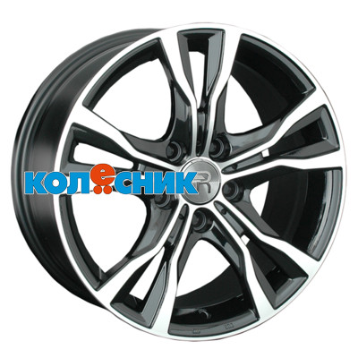 Диск Replay 7,5x17/5x120 ET45 D64,1 H97 BKF (конус, C570) [WHS531695]