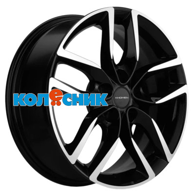 Диск Khomen Wheels 6,5x17/5x114,3 ET40 D64,1 KHW1708 (Haval F7/F7x) Black-FP [WHS510321]