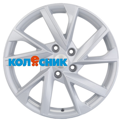Khomen Wheels 7x17/5x112 ET49 D66,6 KHW1714 (Audi A4) F-Silver