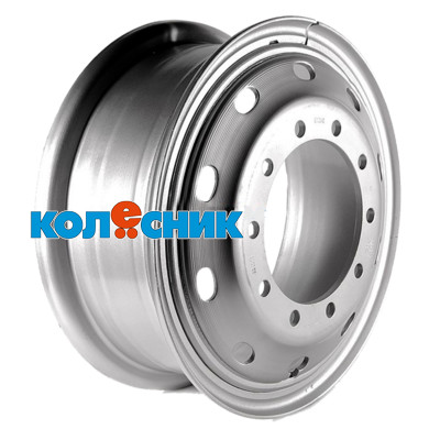 Диск Asterro 8,5x24/10x335 ET166 D281 M22 Sil (2401B) Самосвал [WHS206127]