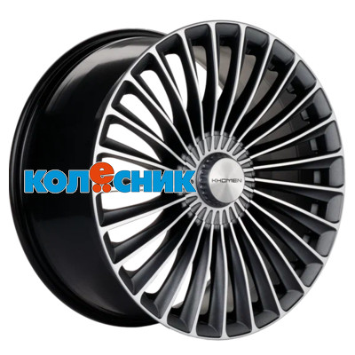 Диск Khomen Wheels 9,5x20/5x112 ET38 D66,6 KHW2008 (Mercedes Rear) Gray-FP Matt [WHS507200]