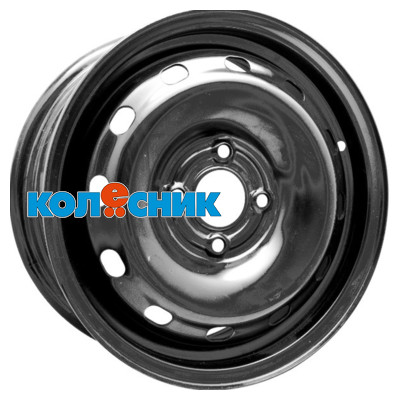 Диск ТЗСК 6x15/4x100 ET40 D60,1 Renault Logan Черный [WHS221898]