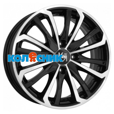 K&K 6x15/4x108 ET25 D65,1 Рим (КС622) Алмаз черный