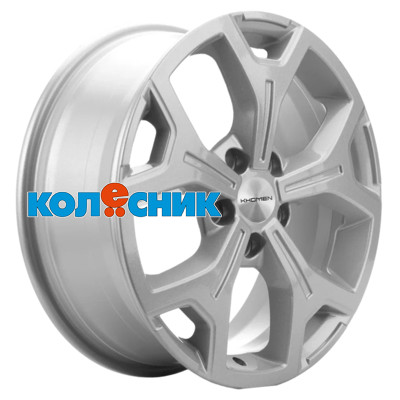 Диск Khomen Wheels 6,5x17/5x120 ET60 D65,1 KHW1710(2) (VW Multivan) F-Silver [WHS519571]
