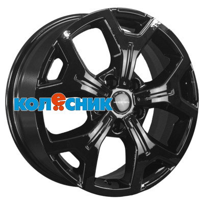 Диск Khomen Wheels 6,5x17/5x120 ET60 D65,1 KHW1710(2) (VW Multivan) Black [WHS526080]