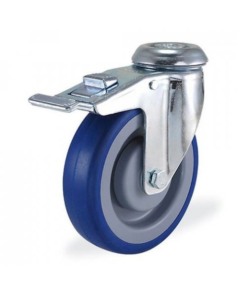 Колёсная опора KAMA 2800-MRR-150-F18 с тормозом [2800MRR150F18]