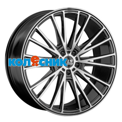 Диск LS FlowForming 10,5x21/5x112 ET40 D66,6 RC60 BKF (конус) [WHS521346]