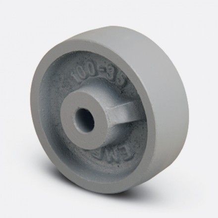 Колесо термостойкое чугунное 100 мм ( VKV 100 ) VKV-100
