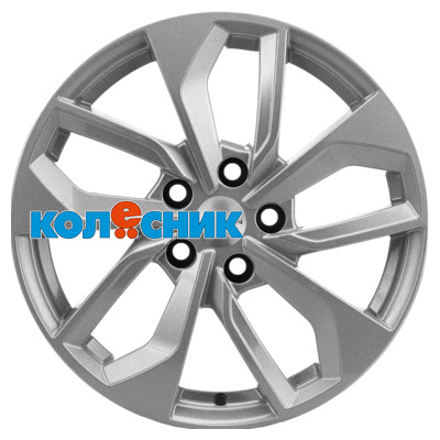 Диск Khomen Wheels 7x17/5x114,3 ET40 D66,1 KHW1703 (Qashqai) F-Silver [WHS498428]