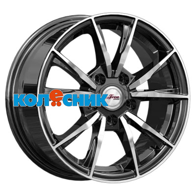 Диск iFree 6,5x15/5x108 ET45 D63,35 Сион (КС1055) Блэк Джек [WHS520294]