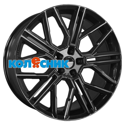 Диск Khomen Wheels 9,5x21/5x112 ET31 D66,6 KHW2101 (Q7/Touareg) Black [WHS522441]