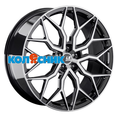 Диск LS Forged 9,5x22/5x120 ET42,5 D72,6 LS FG13 BKF (конус, C570) [WHS530390]