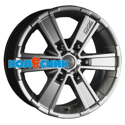 Диск OZ 7x16/6x127 ET35 D78,1 Off-road 6 Metal Titanium