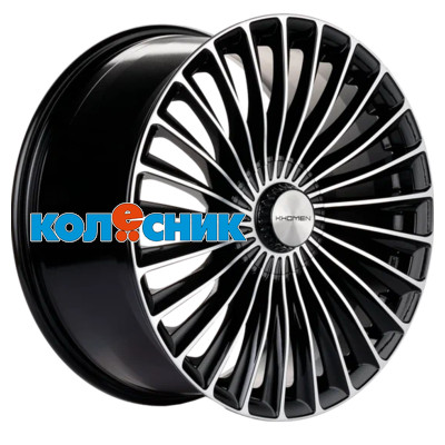 Диск Khomen Wheels 9,5x20/5x112 ET38 D66,6 KHW2008 (Mercedes Rear) Black-FP [WHS506040]