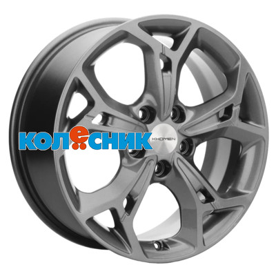 Khomen Wheels 7x17/5x108 ET50 D63,35 KHW1702 (Ford C-Max) Gray