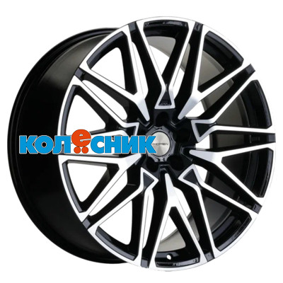 Диск Khomen Wheels 9,5x21/5x112 ET37 D66,6 KHW2103 (X5/X6/X7 осн.) Black-FP [WHS505395]