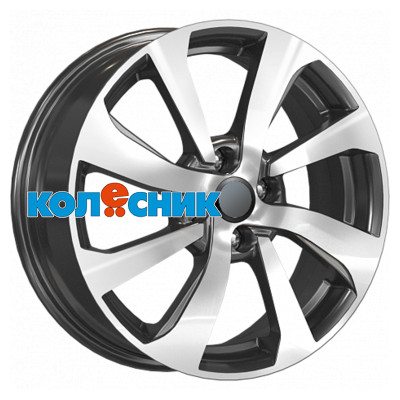 K&K 6x16/4x100 ET41 D60,1 КС893 Алмаз черный